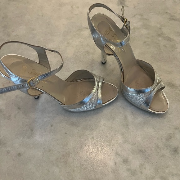 Platform heels 5 inch Silver - Picture 2 of 5
